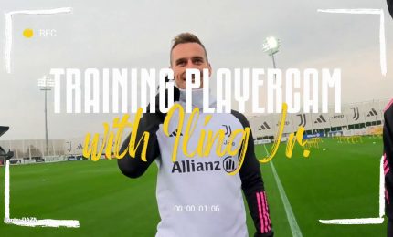 Il futuro &egrave; in Juve-Napoli, Dazn lancia la body cam