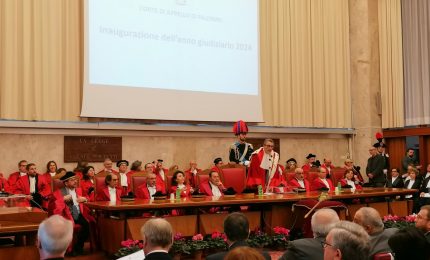 Inaugurato a Palermo l&rsquo;anno giudiziario 2024