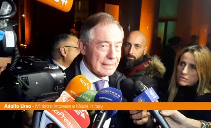 Urso "Galleria Alberto Sordi emblema del Made in Italy"