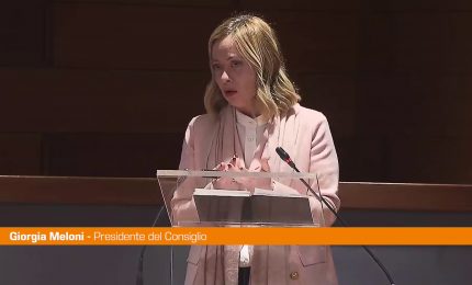 Meloni "L'Italia diventi un modello nell'uso dei fondi europei"
