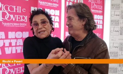 Sanremo, Ricchi e Poveri "Il nostro brano &egrave; un inno alla vita"