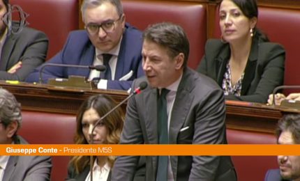 Conte "Meloni ha illuso gli italiani con 'pacco' di stabilit&agrave;"