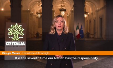 G7, Meloni "Ruolo insostituibile nella difesa della libert&agrave;"