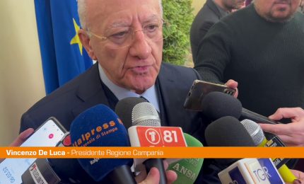 Sud, De Luca &ldquo;Programmi li decidiamo noi, non ministri e ricatti"