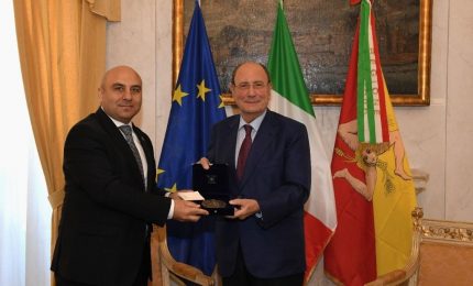 Schifani riceve l’ambasciatore dell’Azerbaigian in Italia