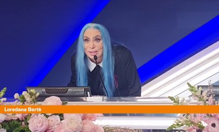 Sanremo, Bert&egrave; "Non sono abituata ai primi posti"