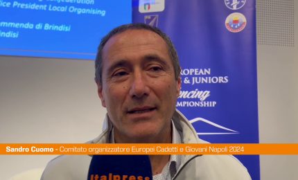 Scherma,Cuomo &ldquo;Europei giovani e cadetti a Napoli saranno un successo"