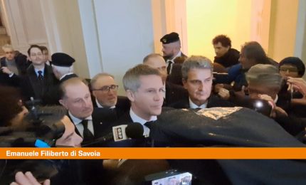 Emanuele Filiberto "Torino &egrave; la citt&agrave; che pap&agrave; amava"