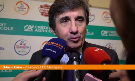 Cairo "Attenzione verso ciclismo in crescita"