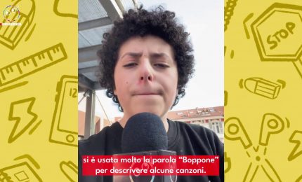 Boppone &egrave; la parola pi&ugrave; usata per commentare il Festival