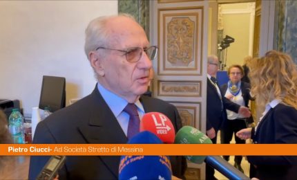 Ponte sullo Stretto, Ciucci "Avvieremo attivit&agrave; entro l'estate"