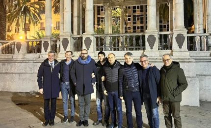 Illuminazione nell&rsquo;Ottava circoscrizione a Palermo, sopralluogo Amg Energia