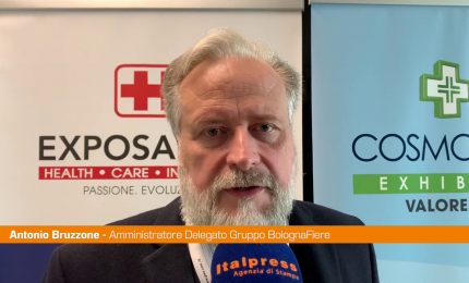 Exposanit&agrave;-Cosmofarma, Bruzzone (BolognaFiere)"Vicinanza ai cittadini"