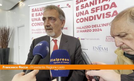 Sanit&agrave;, Rocca "Soddisfatto ma tanto lavoro ancora da fare nel Lazio"