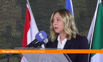 Meloni "La pace non si fa con le parole, ma con impegno e deterrenza"
