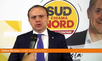 Sud chiama Nord, De Luca "Rete di movimenti civici per le Europee"