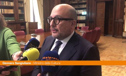 Sangiuliano "Con 'Pompei &egrave; arte' celebriamo il bel canto"