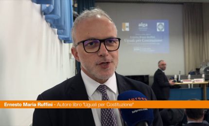 Ruffini &ldquo;Sul principio di uguaglianza bisogna andare avanti"