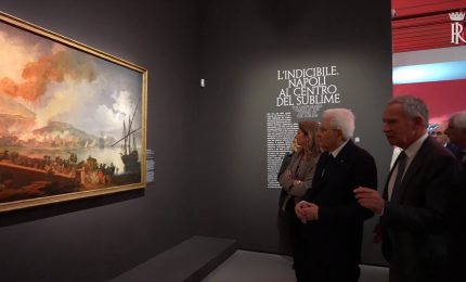 Il Presidente Mattarella inaugura la mostra &ldquo;Napoli Ottocento&rdquo;