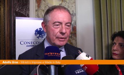 Ue, Urso "Serve una politica industriale che risponda a Usa e Cina"