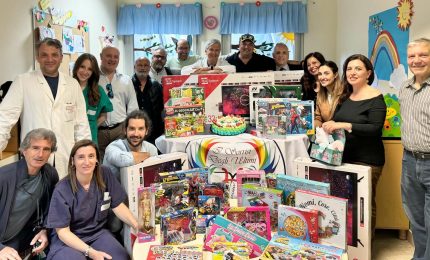 Giocattoli e 5 smart Tv per piccoli degenti &ldquo;Garibaldi Nesima&rdquo; di Catania