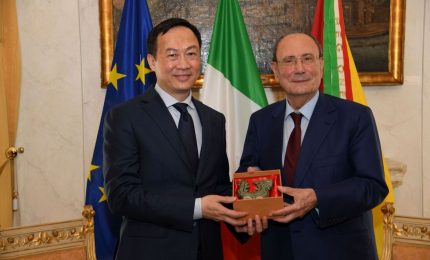 Schifani riceve in visita l&rsquo;Ambasciatore del Vietnam in Italia