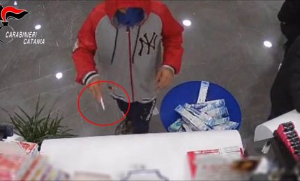 Due colpi in sette giorni, rapinatore arrestato nel Catanese