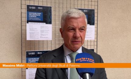 Midiri "UniPa sempre pi&ugrave; collegata al mondo dell&rsquo;impresa"