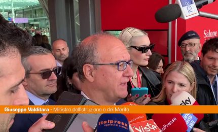 Scuola, Valditara "La riforma vuole responsabilizzare"