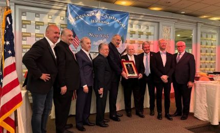 I siculo-americani di New York festeggiano la Santuzza e il sindaco Lagalla