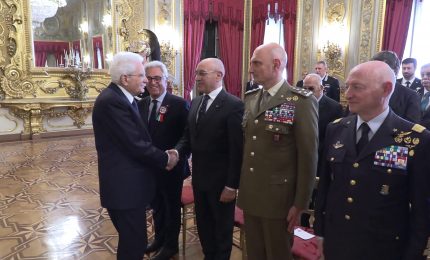 25 aprile, Mattarella riceve Associazioni Combattentistiche e d'Arma
