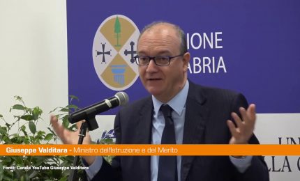 Valditara "Calabria tra regioni con maggiori possibilit&agrave; di sviluppo"