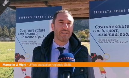 Li Vigni "Tra sport e salute stretto rapporto di interdipendenza&rdquo;