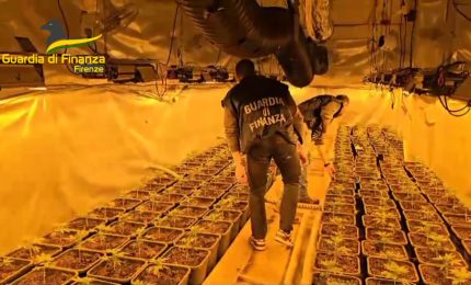 Scoperta a Firenze una &ldquo;fabbrica della droga&rdquo;, un arrestato