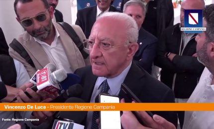 De Luca "Meloni ci ha comunicato la sua nuova e vera identit&agrave;"