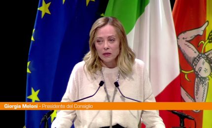 Meloni "Investimenti complessivi per 10 miliardi in Sicilia"