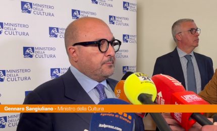 Capitale Arte Contemporanea, Sangiuliano "Riflettori su piccole citt&agrave;"