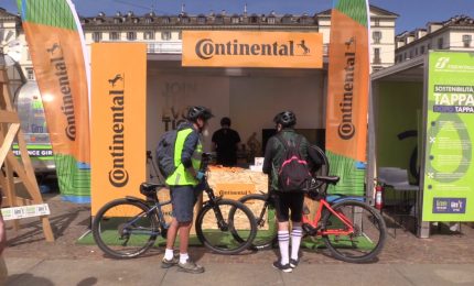 Continental al Giro d'Italia tra sostenibilit&agrave; e innovazione