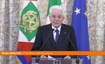 Mattarella "La politica pu&ograve; arginare i conflitti"