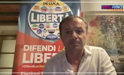 Europee, De Luca "Lista Libertà è progetto anti-sistema ma credibile"
