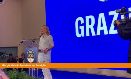 Europee, Meloni "Notte pi&ugrave; bella delle Politiche di due anni fa"