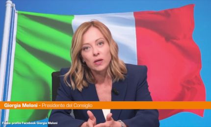 Meloni "Dall'opposizione irresponsabili toni da guerra civile"