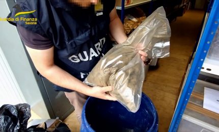 A Savona sequestrati 180 chili di hashish e marijuana, 4 arresti