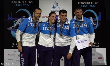 Italscherma nella storia agli Europei di Basilea