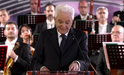 Mattarella "Impegno dell'Italia per diritti, pace e dialogo"
