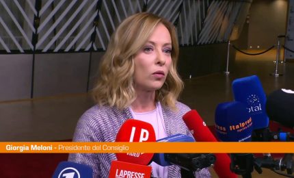 Ue, Meloni "Su nomine mancanza di rispetto verso cittadini europei"