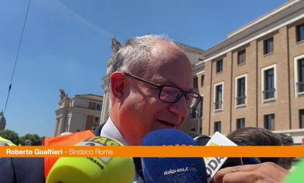 Gualtieri "Grande emozione il ritrovamento della fullonica a Roma"