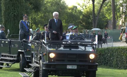 Mattarella alla cerimonia per il 250&deg; anniversario Guardia di Finanza