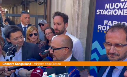 Sangiuliano "Impegnati per la cultura a Bari"