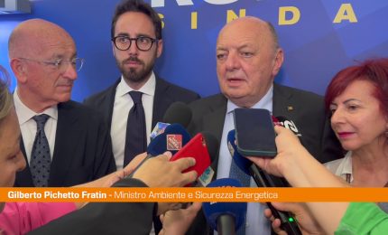Pichetto Fratin "Nel mix energetico per l'Italia anche il nucleare"